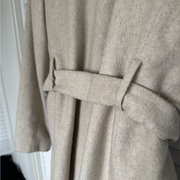 Ann Taylor Wool Shawl Collar Wrap Coat | Small - Picture 6 of 10